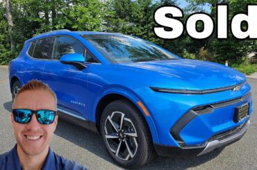 2024 Equinox EV 2LT in Riptide blue at Schumacher Chevrolet of Livingston