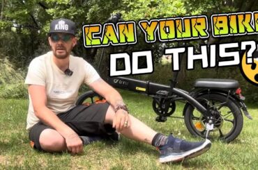 Zoom Around the City: DYU A1F 16-Inch Folding Electric Bike - Speed, Style, and Fun!