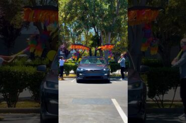 Birthday party, Tesla style