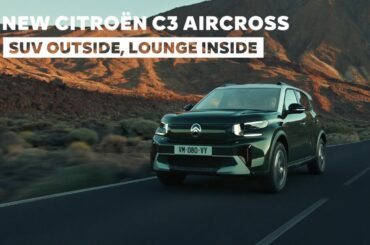 All-new Citroën C3 Aircross, most affordable multi-energy compact SUV, available in 7-seater