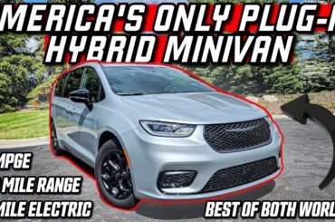 2024 CHRYSLER PACIFICA PLUG-IN HYBRID is the ULTIMATE FAMILY ROAD TRIPPING MINIVAN!