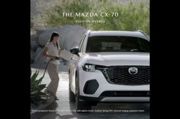 The MAZDA CX-70 PLUG-IN HYBRID
