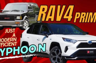 Toyota RAV4 Prime Plug In Hybrid: Walk Around & Drive In This Modern, Efficient GMC Typhoon Analog