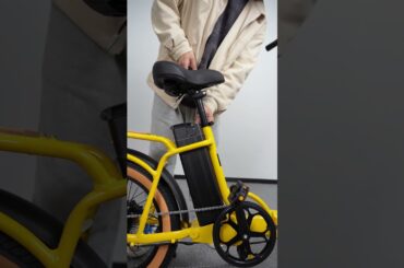 Discover the fun of folding electric bikes  #revibikes #funny