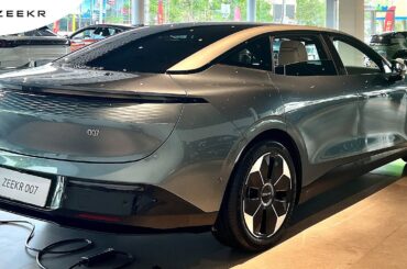 First Look! ZEEKR 007 (2024) - Electric Car Comfortable Premium Luxury