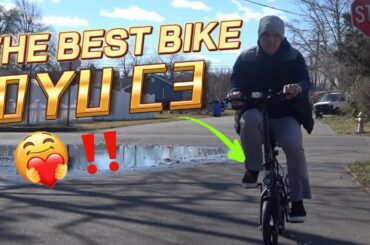 Unleashing the Adventure: DYU C3 14-Inch Folding Electric Bike In-Depth Review!