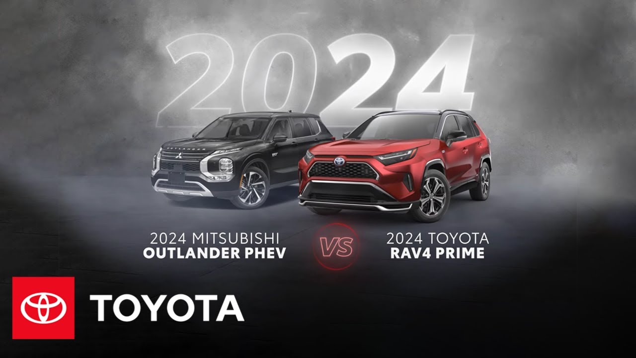 2024 RAV4 Prime PHEV vs 2024 Mitsubishi Outlander PHEV Toyota EVSHIFT