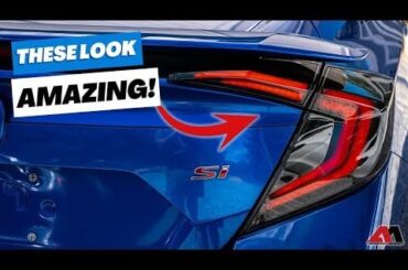 Smoked taillights on my 2020 Civic Si... Yay or nay? 🤔