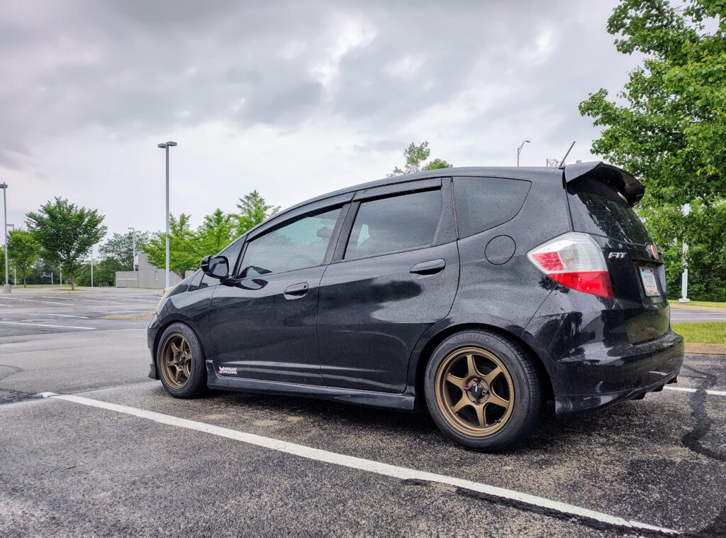 My half dropped daily
