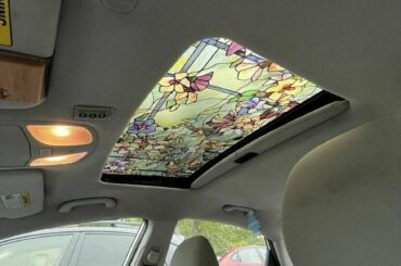 Just because you drive an old car doesn't mean you can't be fancy