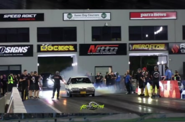 Turbo Nissan RB30/26 powered Holden VL Commodore puts out 2504hp @ 79psi and goes 6.61 @ 217mph
