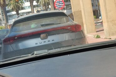 The Cupra emblem looks so cheap