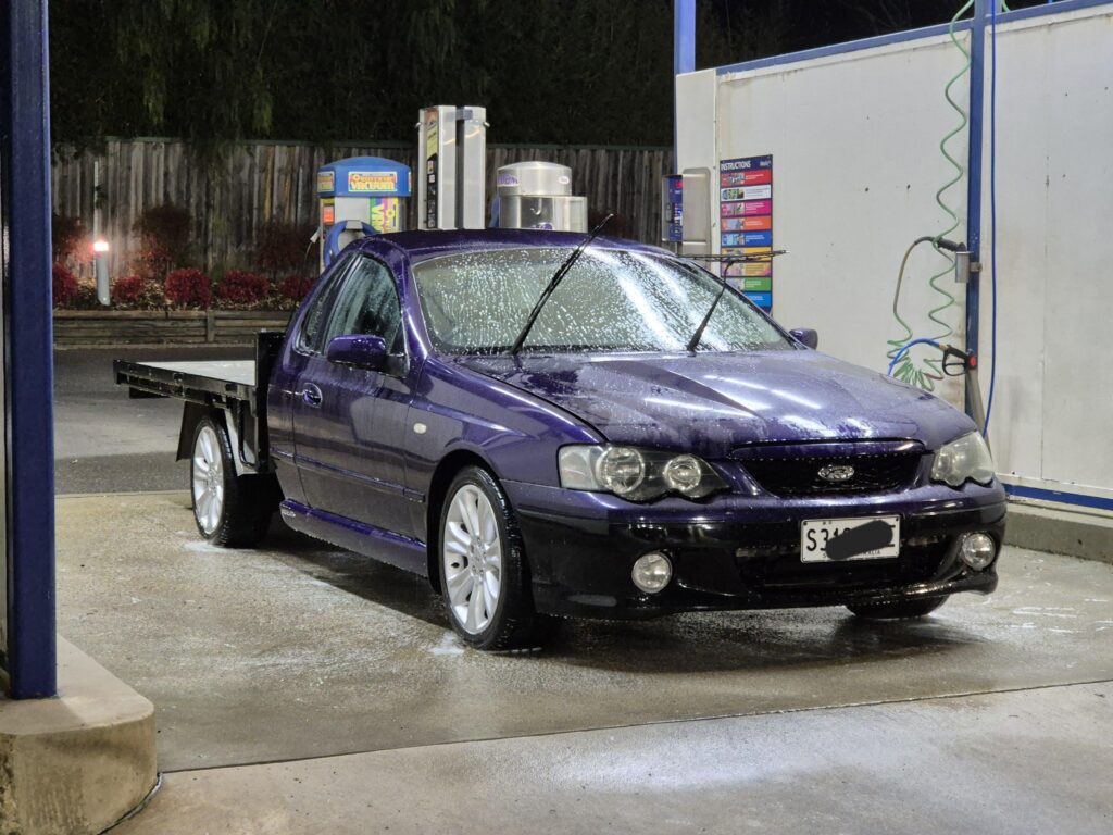 My sexy purple flat bed