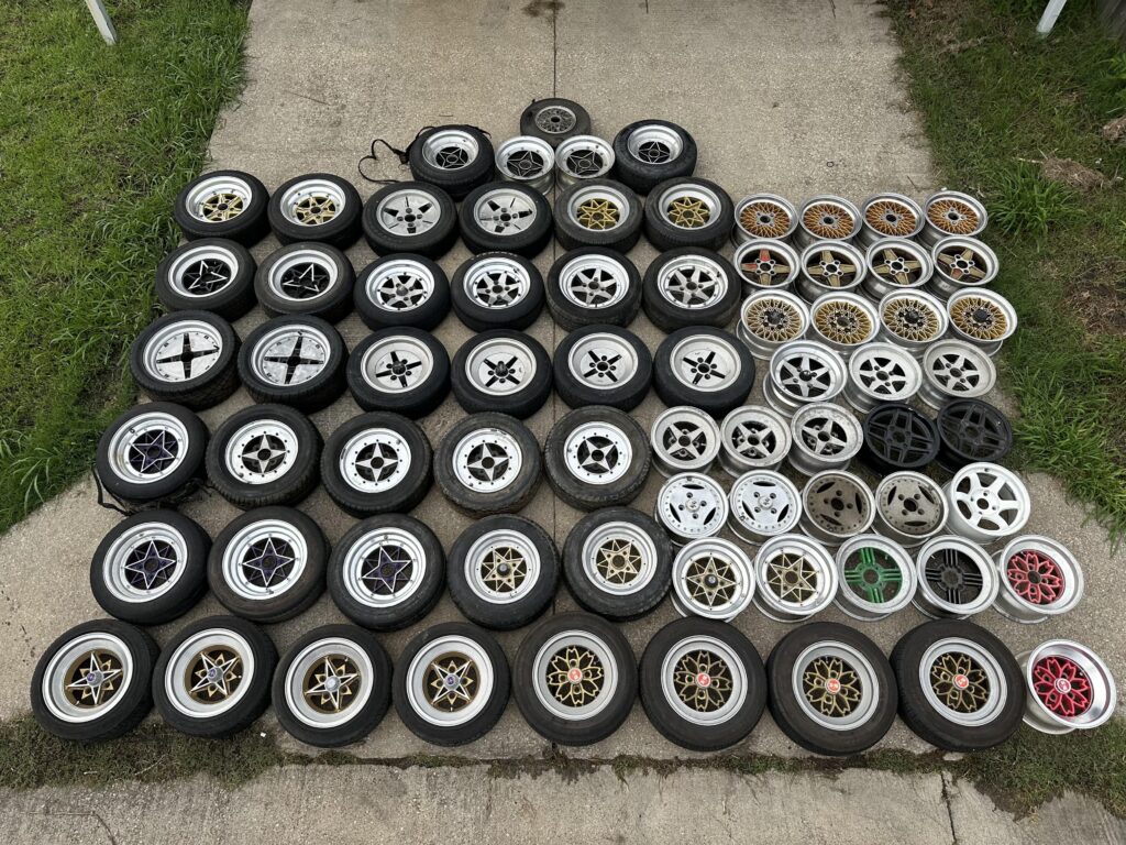 My collection of JDM wheels!