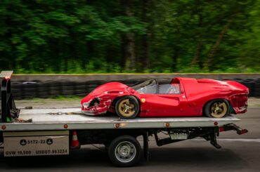 Ferrari 330 P3 Accident @ Pacific Raceways