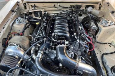 1984 Ford LTD LX with an LS swap and 70 mm turbocharger