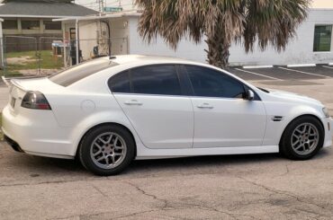 An 09 G8 GT with a list of mods that makes me reconsider my spending habits