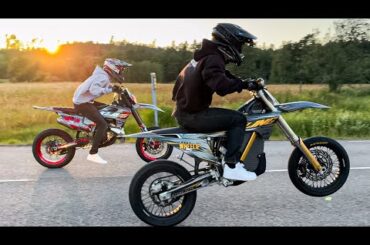 80HP Electric Bike VS 300cc 2-Stroke