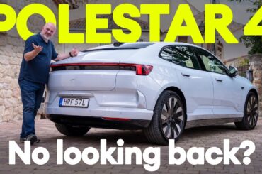 FIRST DRIVE: Polestar 4 - has the Tesla Model 3 met its match? | Electrifying