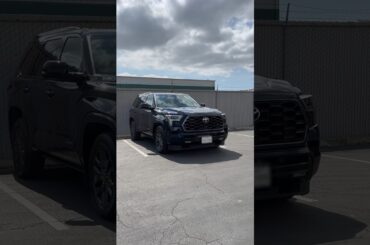 All-New Features in the 2024 Toyota Sequoia Platinum #Toyota