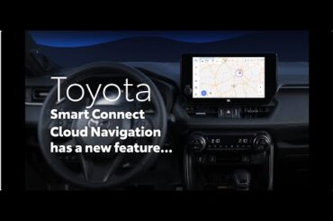Toyota Smart Connect: EV Routing feature in Cloud Navigation