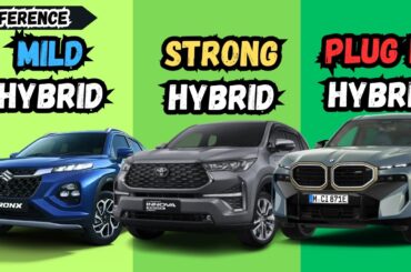 Mild Hybrid vs Strong Hybrid vs Plug In Hybrid ! Apex Drive