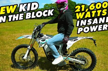 MENTAL New E-bike! :BRZ Racoon Pro 84v 21Kw ... The End of Sur-Ron!?