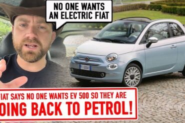 Are EVs failing? Fiat says no one wants an electric 500