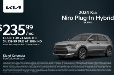 Kia Niro Plug-In Hybrid 07/28/2024 4115591
