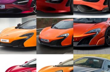 McLaren numbered models