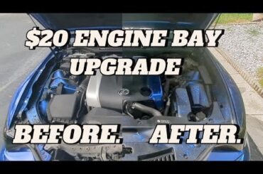 I did a carbon fiber flake look for cheap