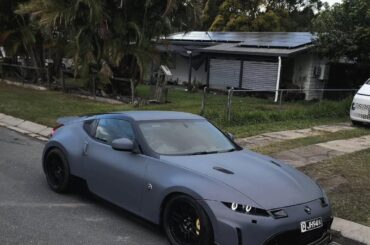Nissan 370z with a custom from end