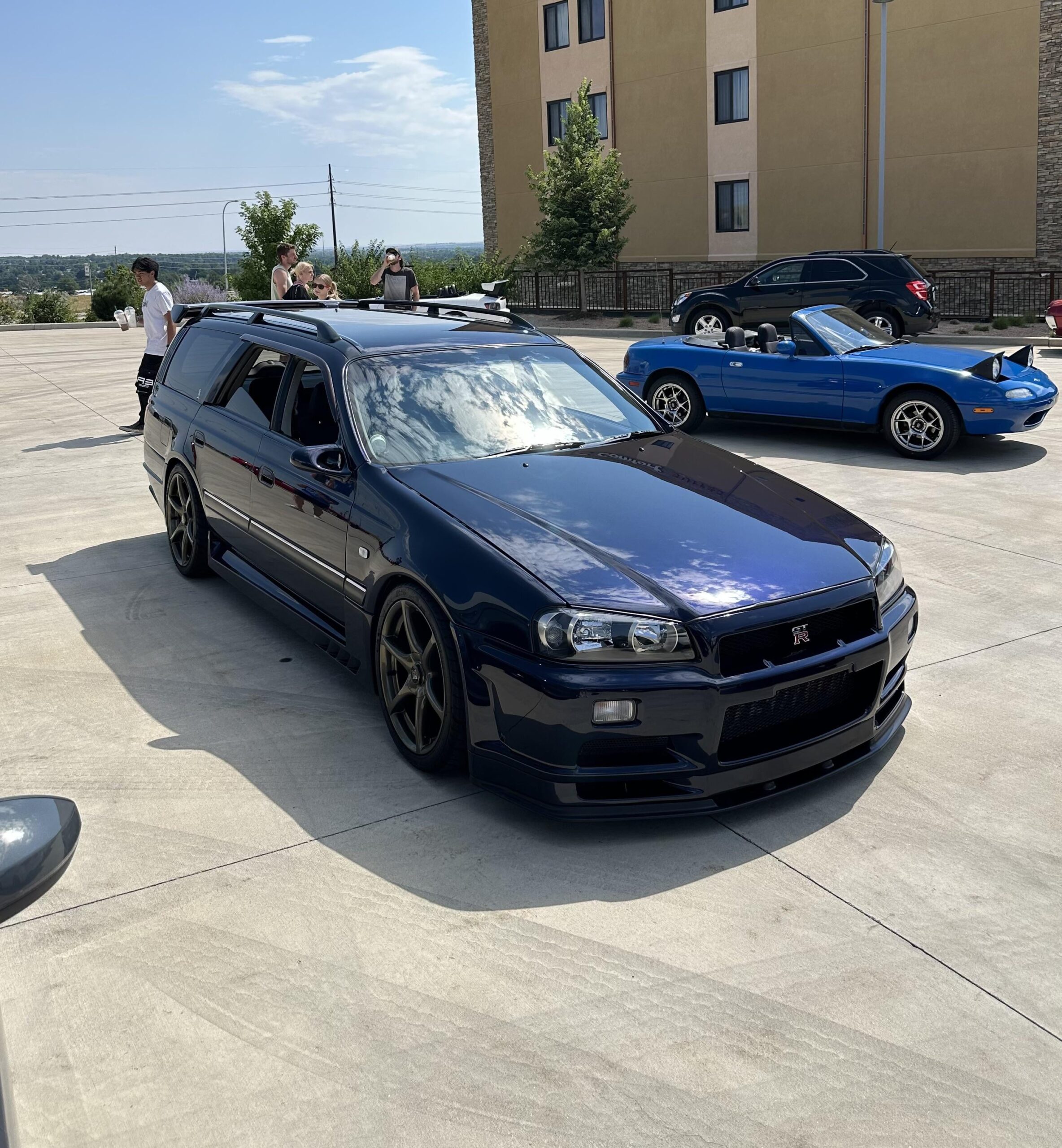 Nissan Stagea RS Four with an R34 front end swap [2744x2966] - EVSHIFT
