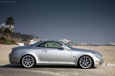 A car that’s a set of wheels away of looking good, the SC430