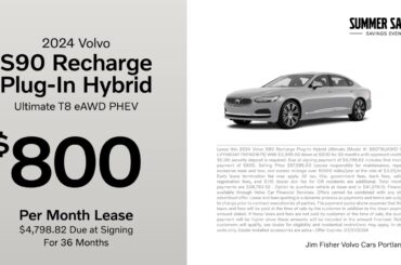 Volvo S90 Recharge Plug-In Hybrid 08/02/2024 4133726