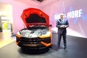 Getting Up Close and Personal with the Plug-In Hybrid Electric Lamborghini Urus SE
