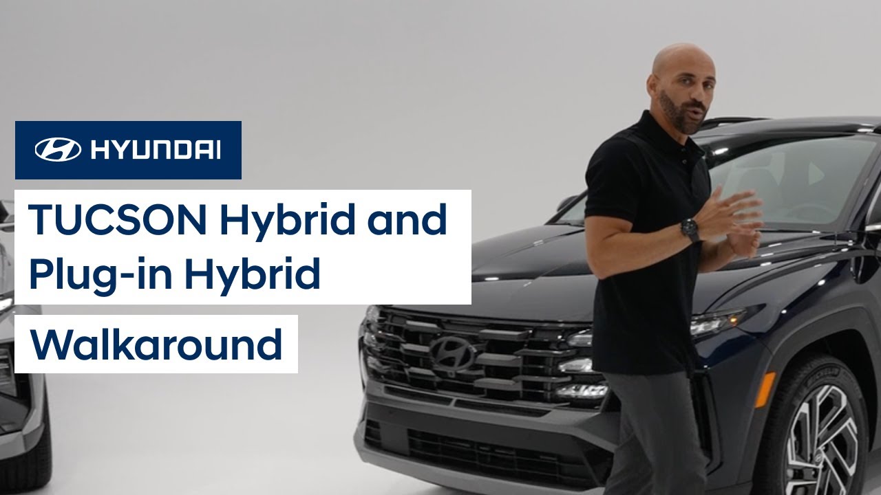 Walkaround 2025 TUCSON Hybrid and Plugin Hybrid Hyundai EVSHIFT