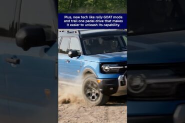 The 2025 Bronco Sport is here.