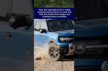 The 2025 Bronco Sport is here.