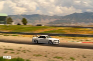 Took my R34 GTR to the track!