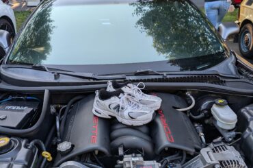 The funniest thing I've seen at a local car meet