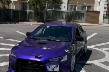 Mitsubishi Lancer With Joker Mod