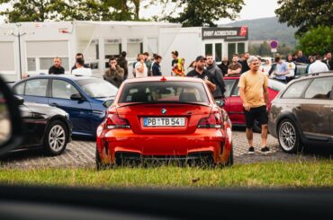 The vibe inside and out of the Nurburgring felt like irl Forza Horizon.