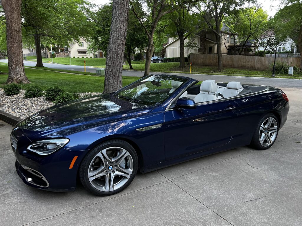 I can believe I found this 2018 650i with under 13,000 miles on it. The twin turbo 445 HP V8 jut roars!!