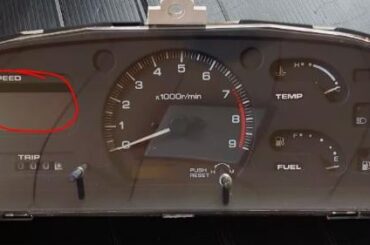 The Digital Speedometer on my Nissan Silvia S13 1992 Q-Spec when starting the car sometimes will turn on, sometimes will not turn on. If it starts on, it remains on for the entire trip. If it starts off, it remains off for the entire trip. Anyone have a fix for this issue?