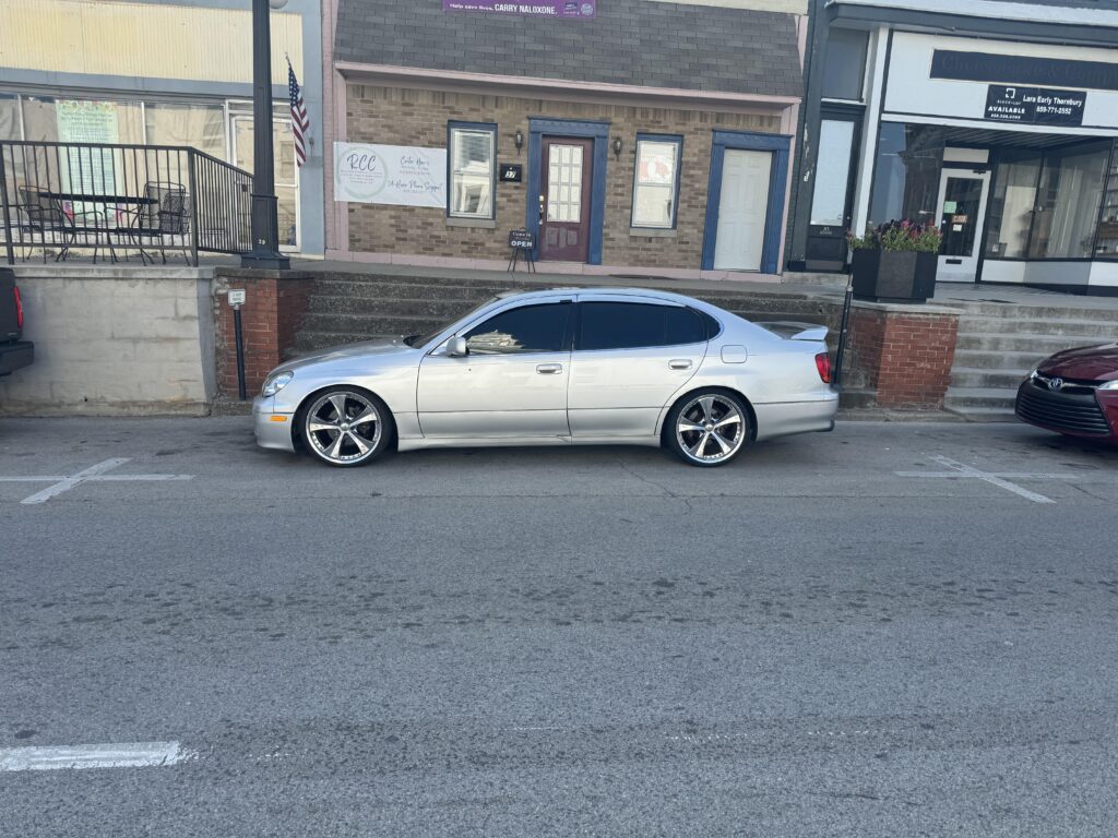 New sound after mounting wheels