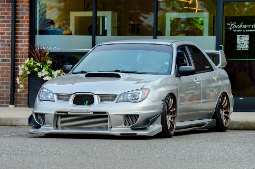 2007 Subaru WRX in Crystal Grey Metallic (48W)