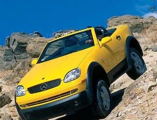 Mercedes SLK Roadster on G-wagon chassis (1999)