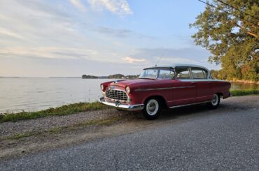 My new daily driver, an all original 1955 Hudson Wasp Super