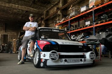 Me and project car from my brother, I think he made a great job